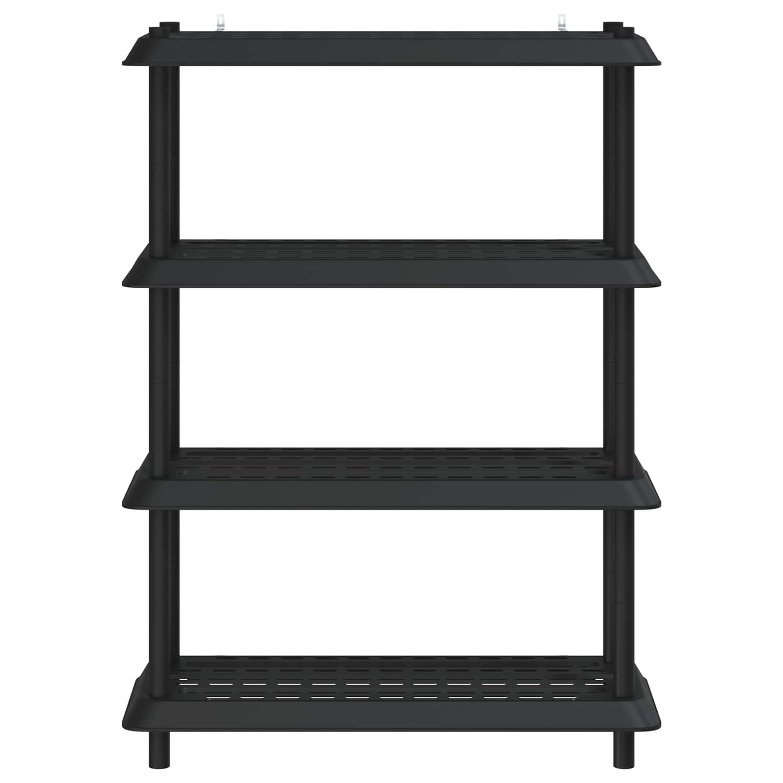 vidaXL Jednostka regałowa 4 poziomów 100 x 40 x 136,5 cm PP
