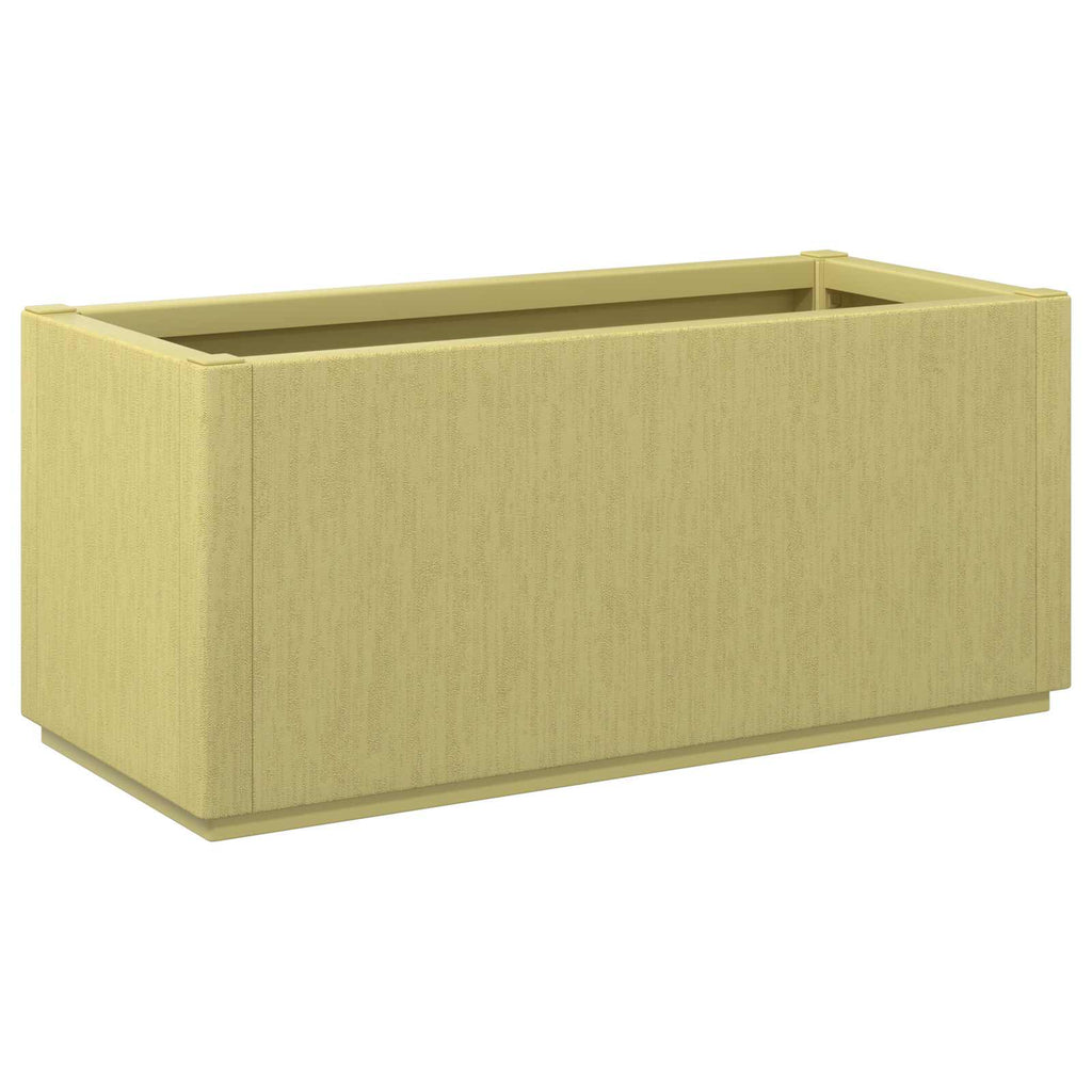 vidaXL Skrzynka na kwiaty do ogrodu Zielony 80 x 36 x 35 cm PP