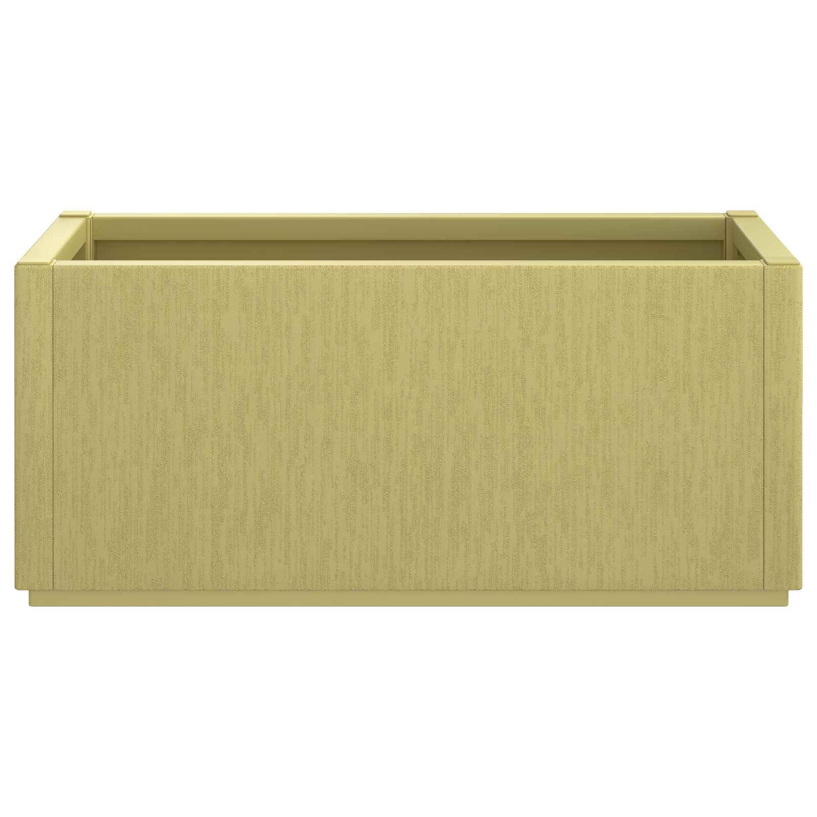 vidaXL Skrzynka na kwiaty do ogrodu Zielony 80 x 36 x 35 cm PP