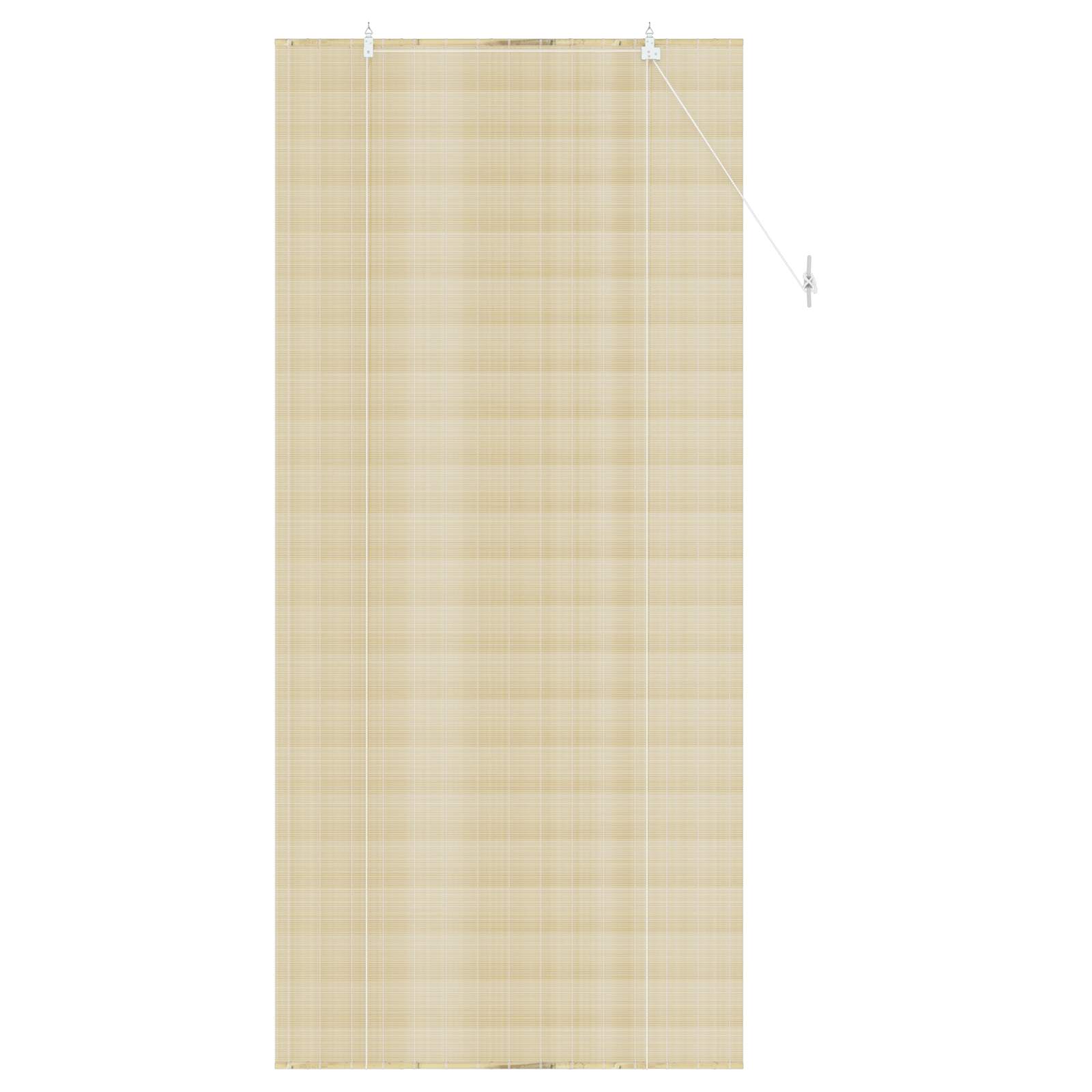 vidaXL Roleta naturalny 90 x 220 cm Bambus