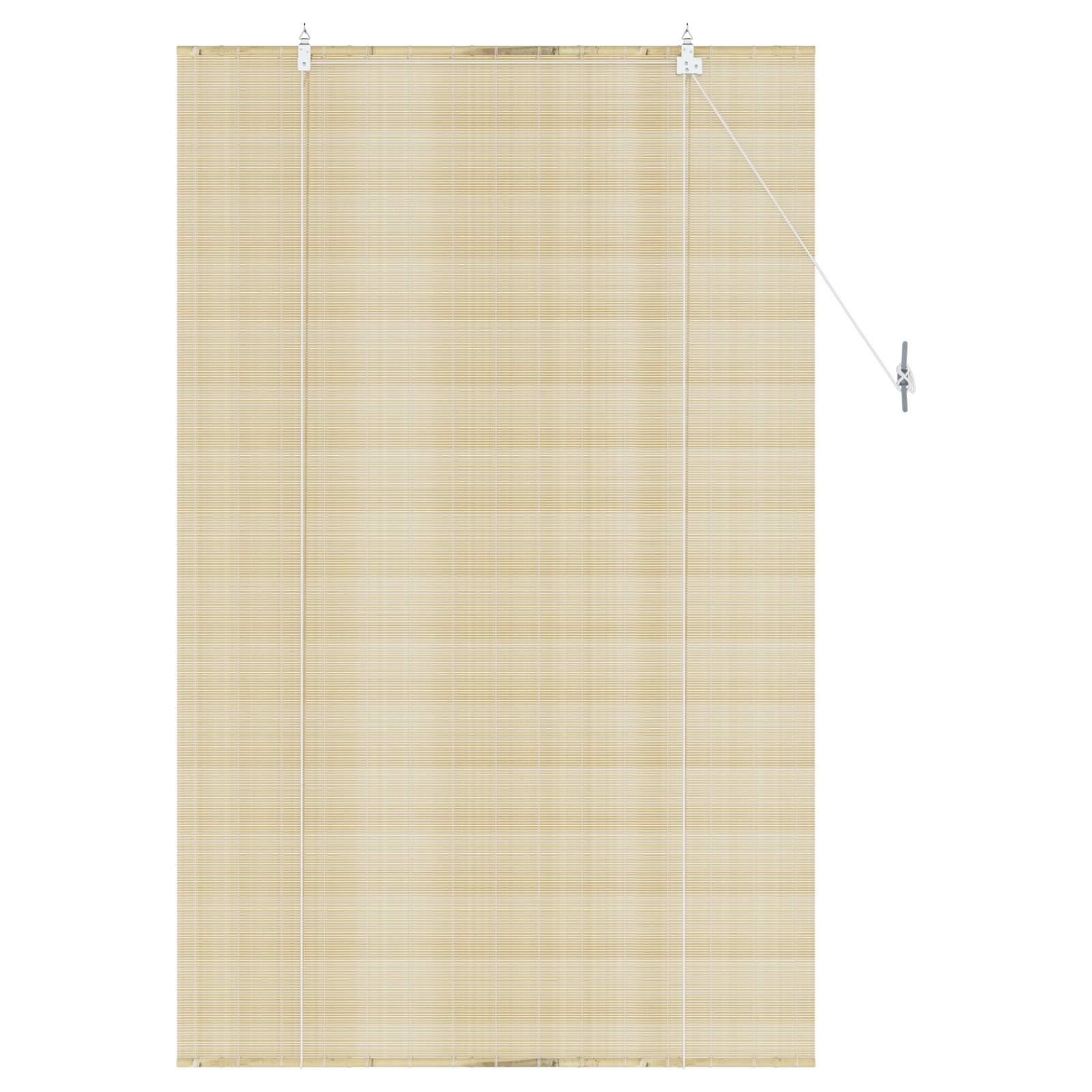 vidaXL Roleta naturalny 110 x 160 cm Bambus