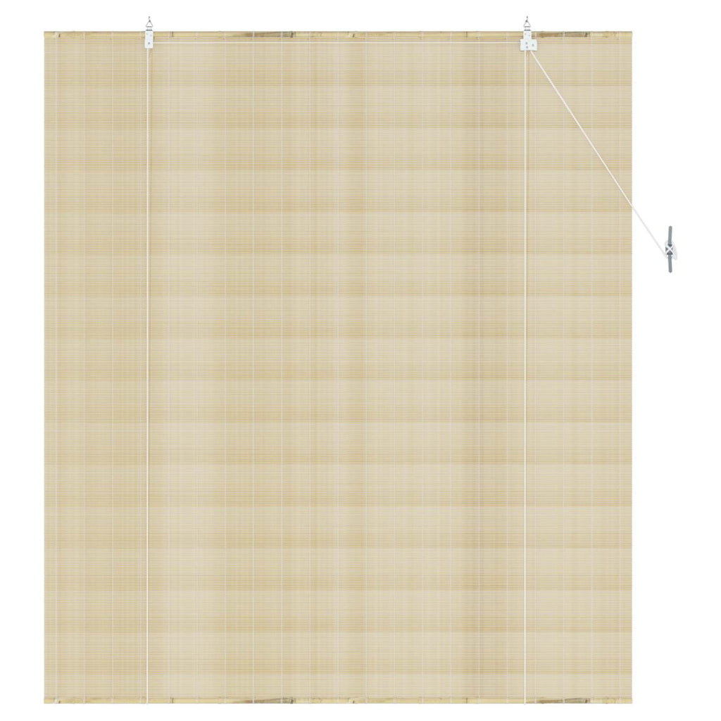 vidaXL Roleta naturalny 130 x 160 cm Bambus