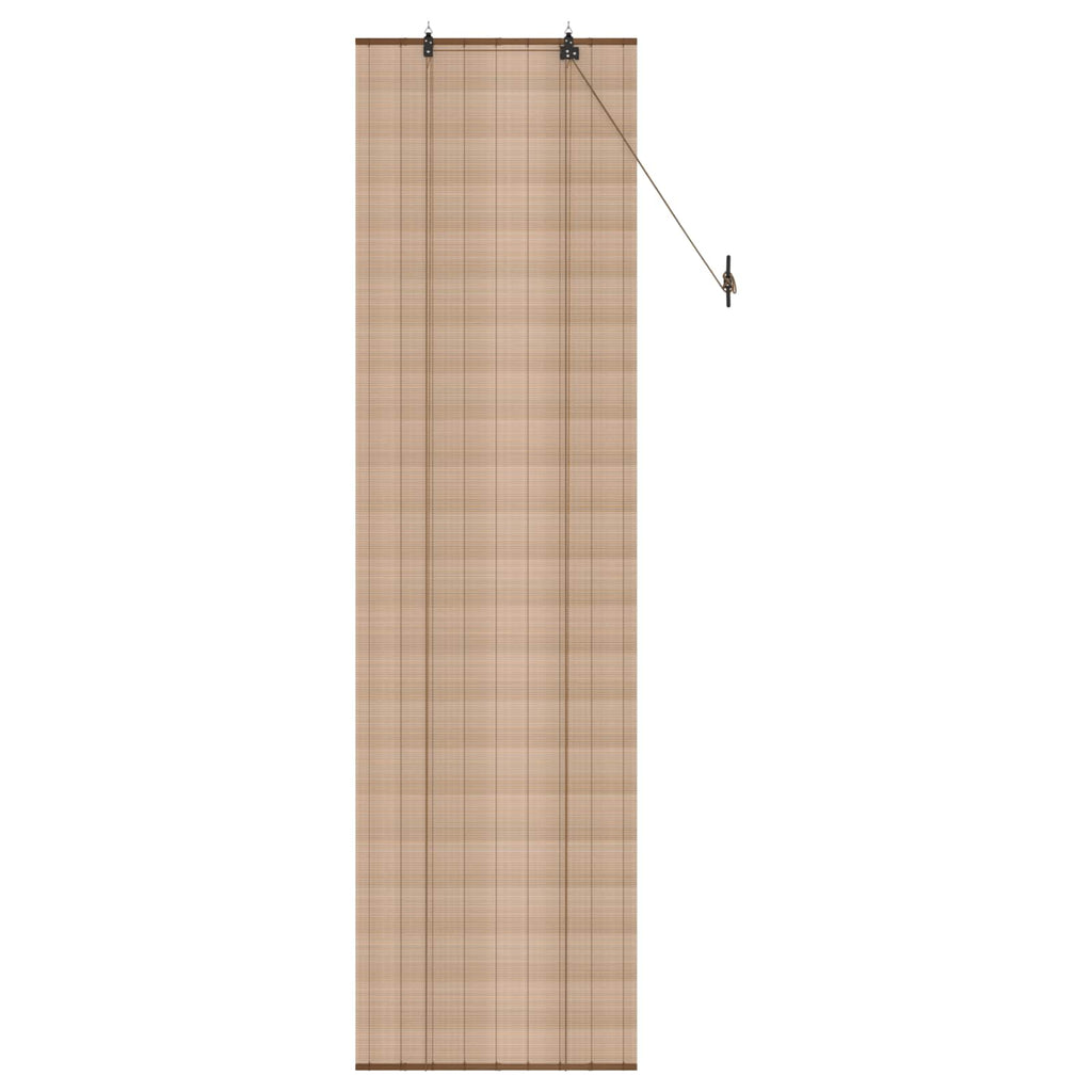 vidaXL Roleta brązowy 50 x 220 cm Bambus