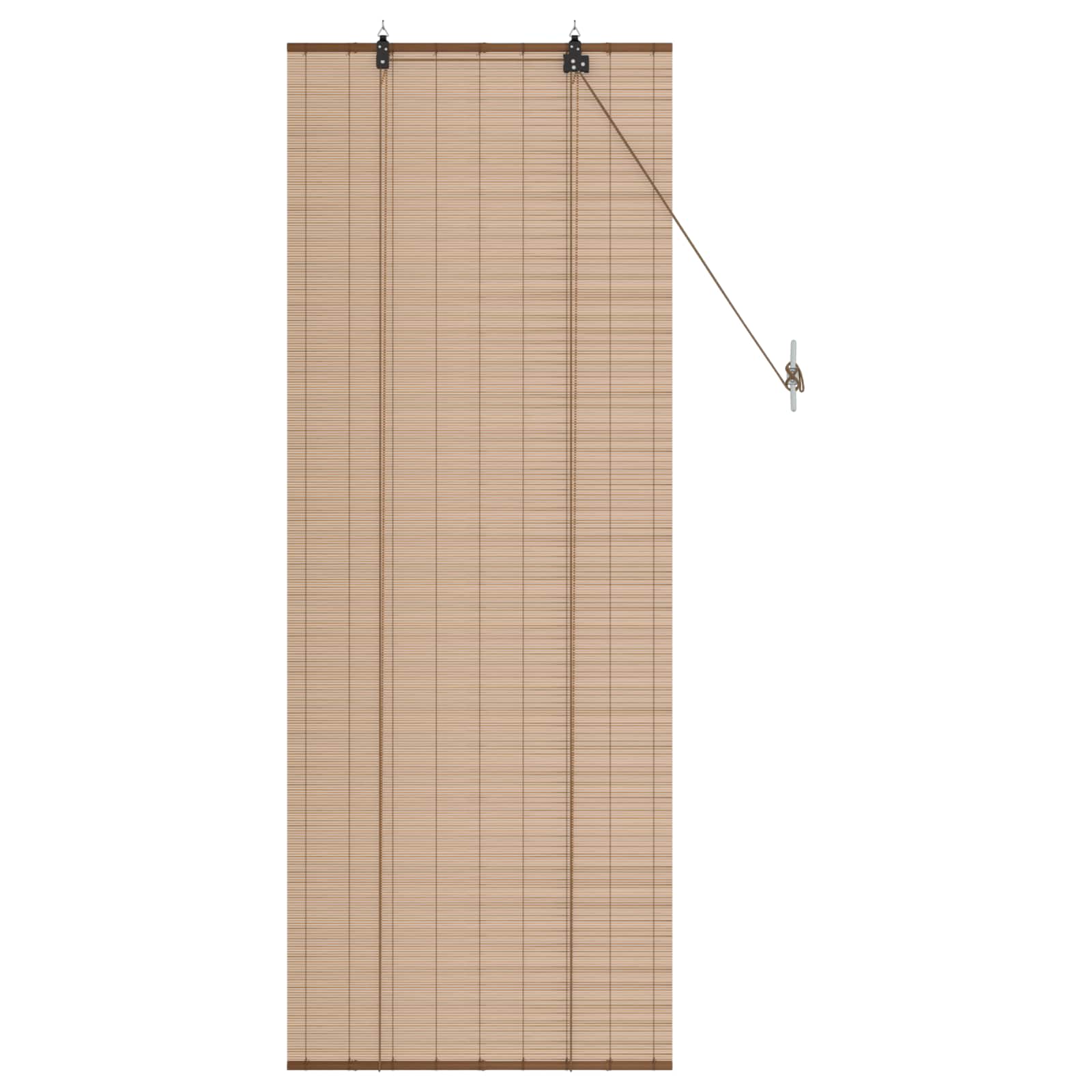 vidaXL Roleta brązowy 70 x 160 cm Bambus