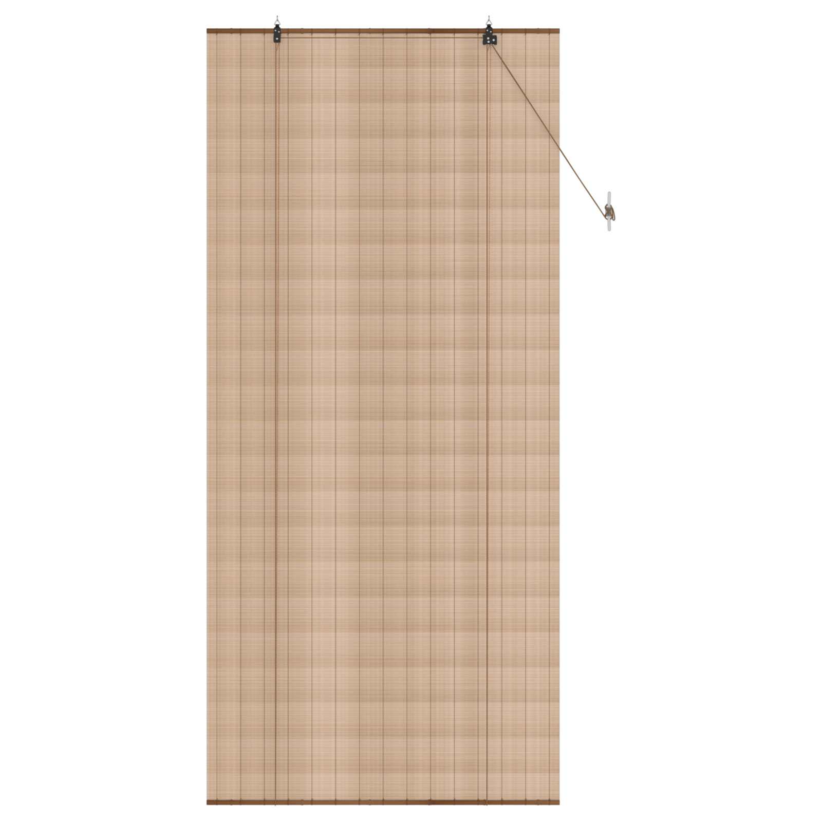 vidaXL Roleta brązowy 90 x 220 cm Bambus