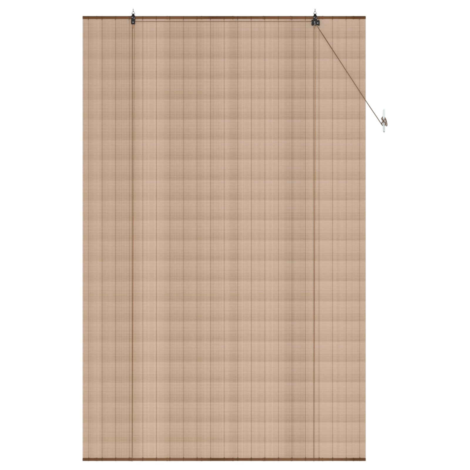 vidaXL Roleta brązowy 130 x 220 cm Bambus