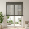 vidaXL Roleta Szary 160 x 220 cm Bambus