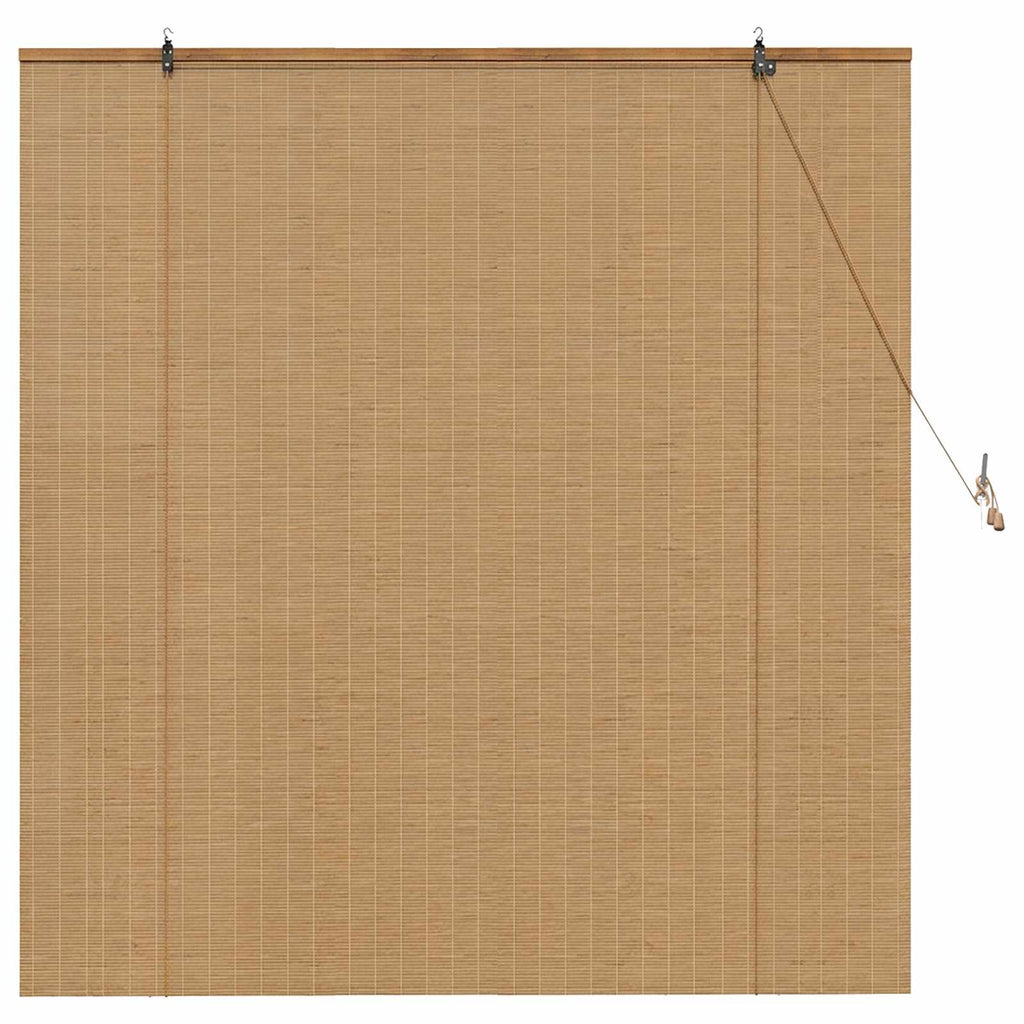 vidaXL Roleta brązowy 130 x 160 cm Bambus