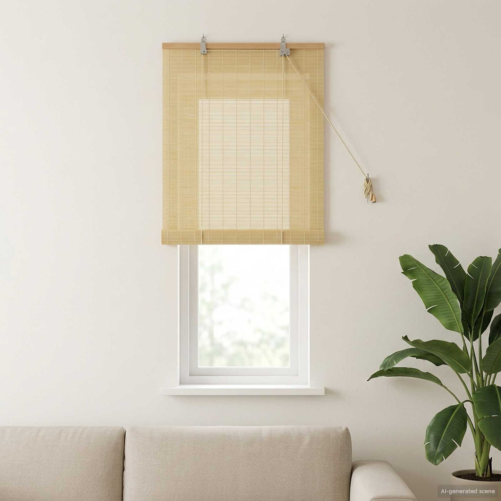 vidaXL Roleta naturalny 40 x 160 cm Bambus