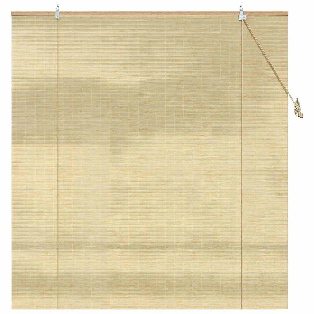 vidaXL Roleta naturalny 130 x 160 cm Bambus