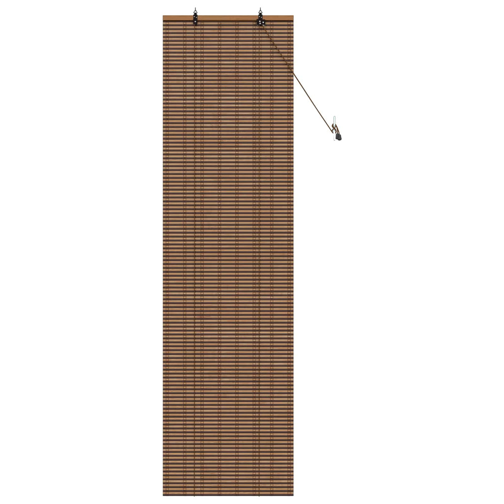 vidaXL Roleta brązowy 70 x 220 cm Bambus
