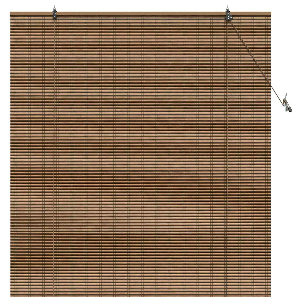 vidaXL Roleta brązowy 130 x 160 cm Bambus