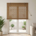 vidaXL Roleta brązowy 130 x 220 cm Bambus