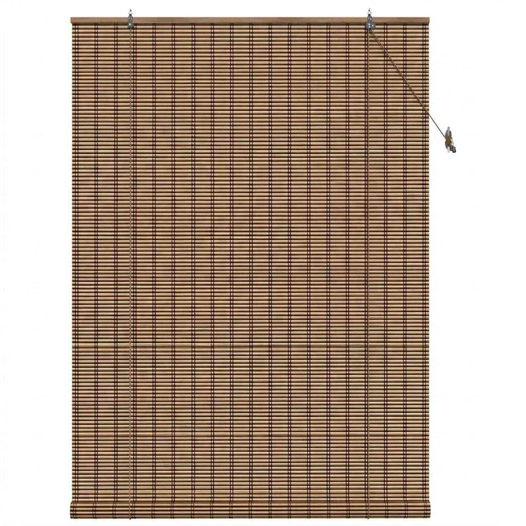 vidaXL Roleta brązowy 130 x 220 cm Bambus