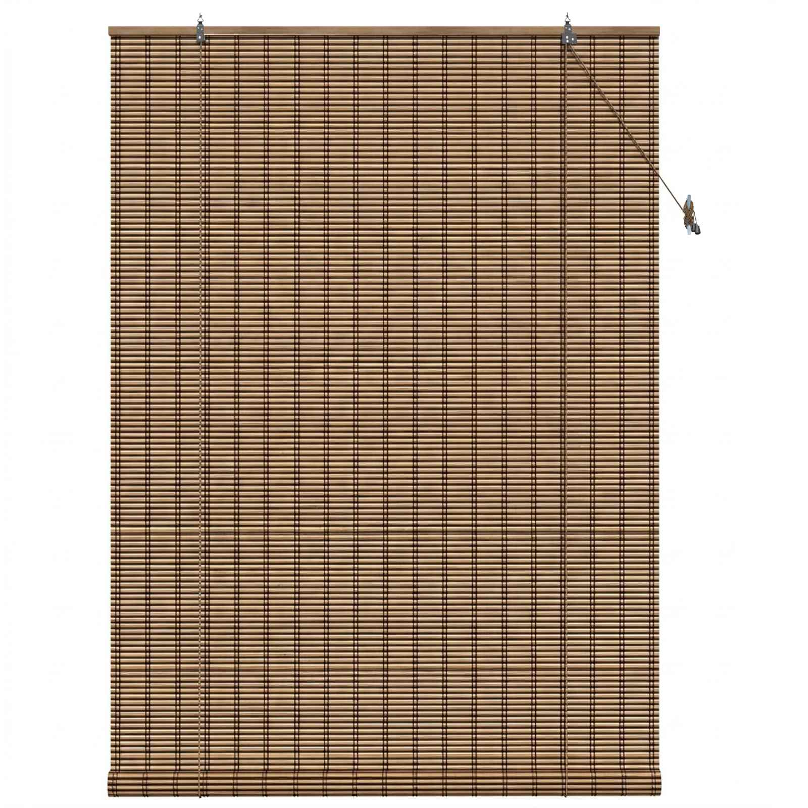 vidaXL Roleta brązowy 160 x 220 cm Bambus