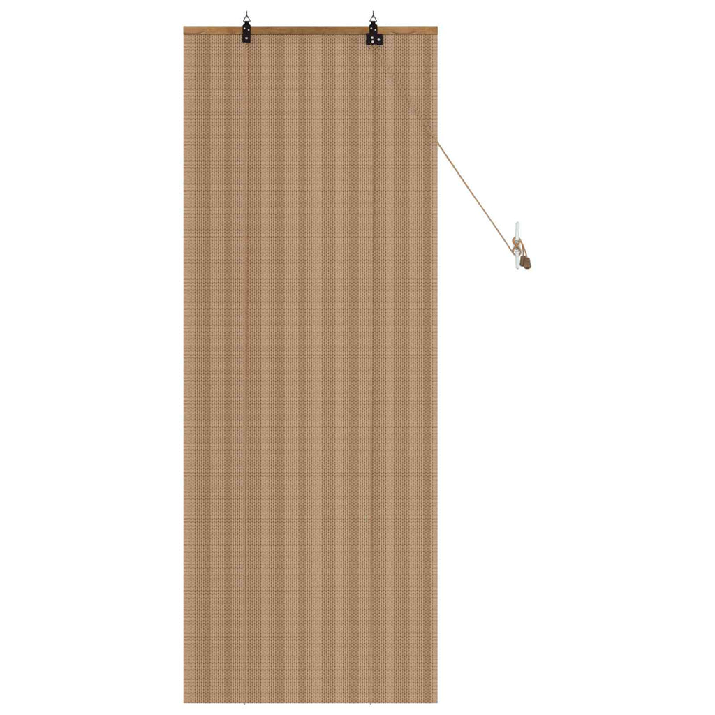vidaXL Roleta brązowy 70 x 160 cm Bambus