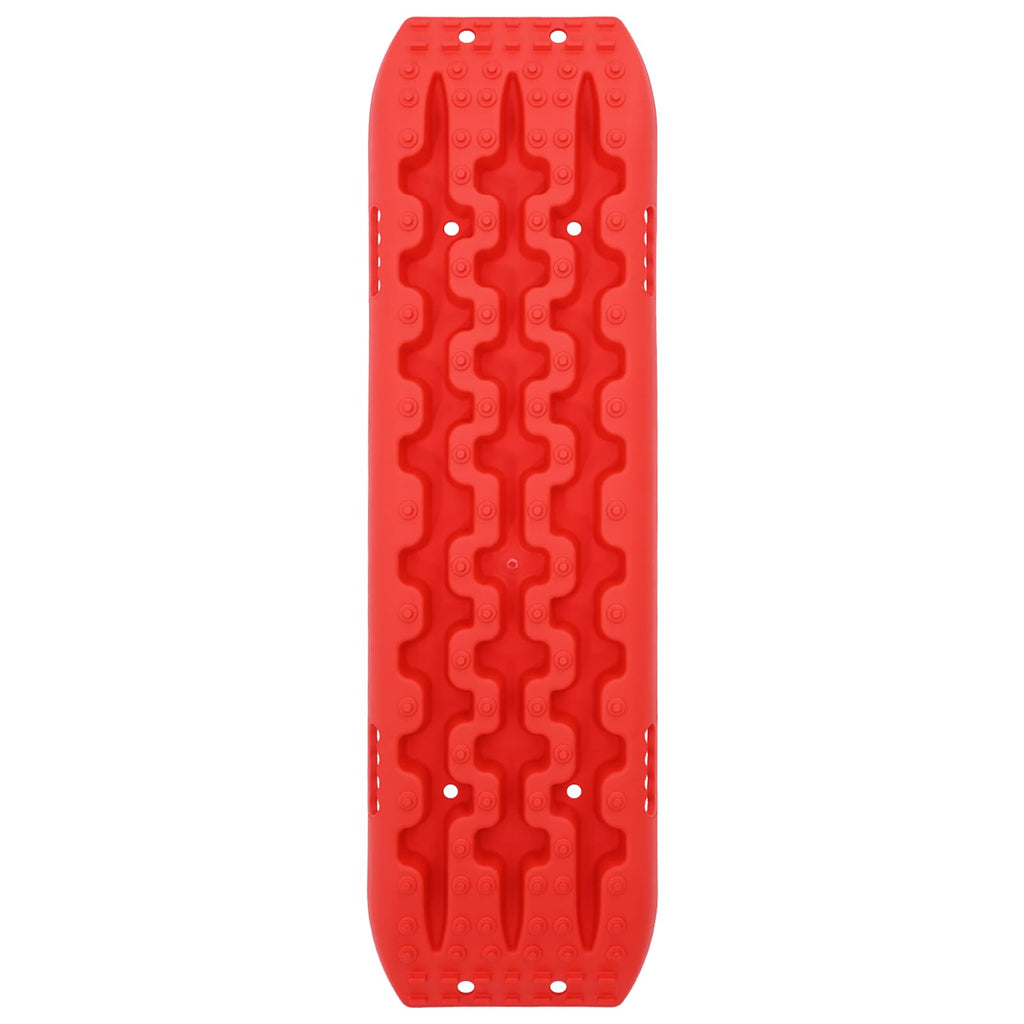 vidaXL Deska trakcyjna 2 pcs czerwony 106 x 30,5 x 7 cm