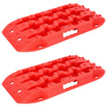 vidaXL Deska trakcyjna 2 pcs czerwony 57,5 x 30,5 x 5,5 cm