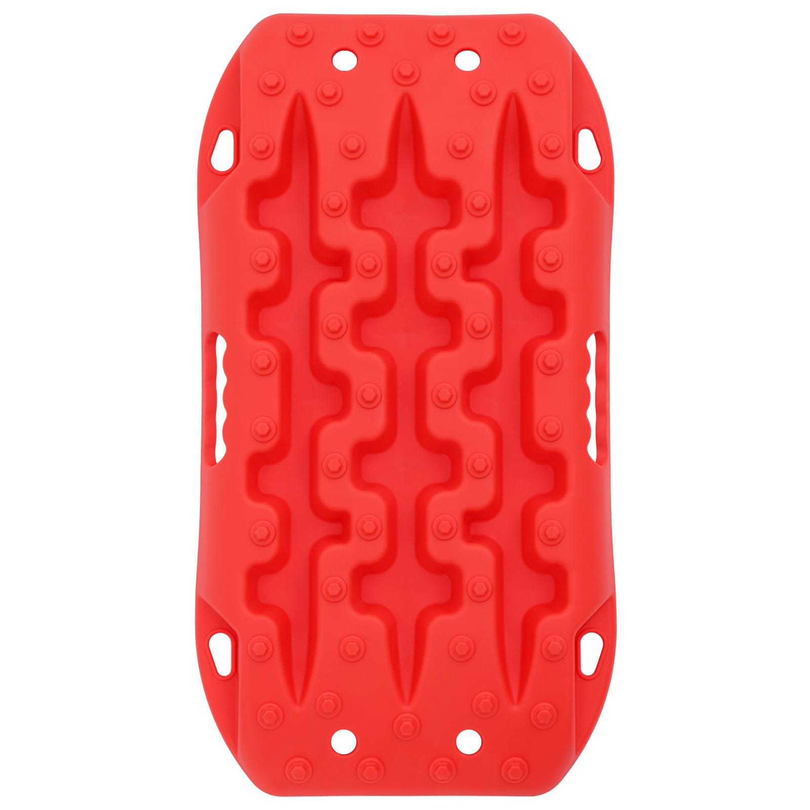 vidaXL Deska trakcyjna 2 pcs czerwony 57,5 x 30,5 x 5,5 cm