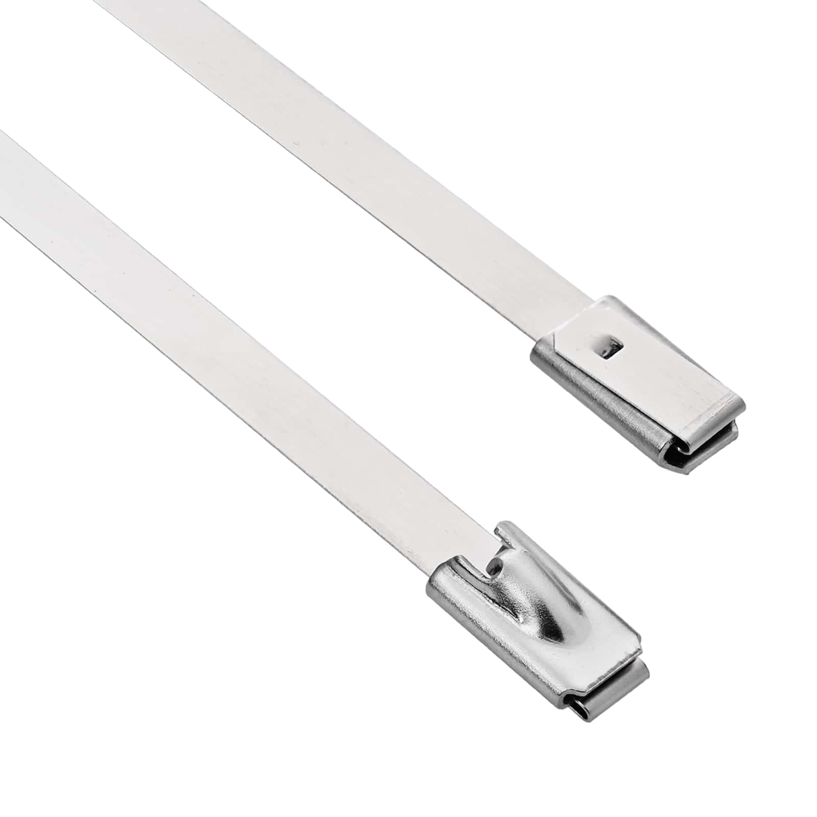 vidaXL Związywacz kablowy 25 szt. 4,6 x 350 mm srebrny