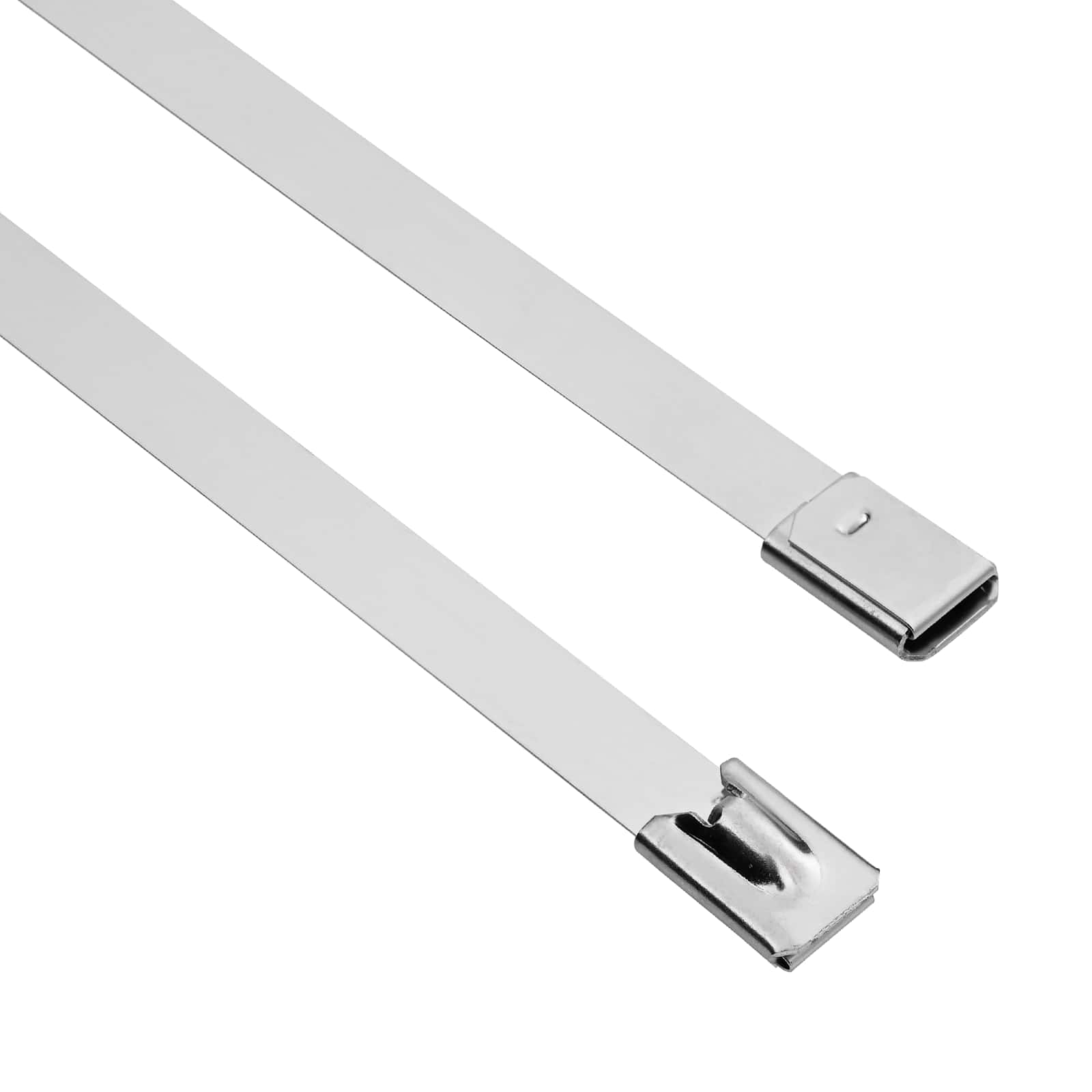 vidaXL Związywacz kablowy 25 szt. 7,9 x 500 mm srebrny