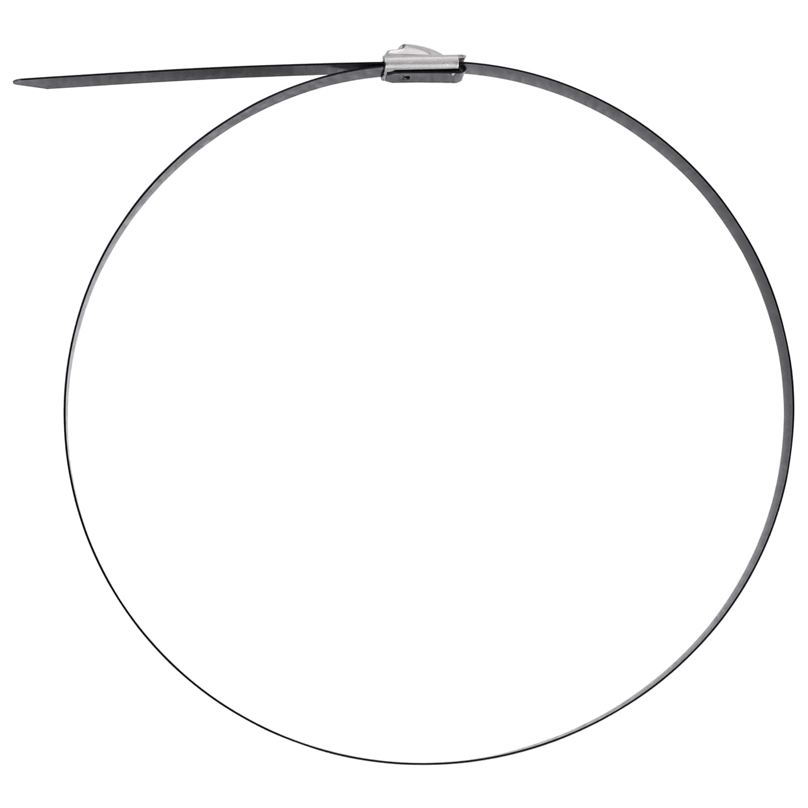 vidaXL Związywacz kablowy 250 szt. 7,9 x 500 mm Czarny