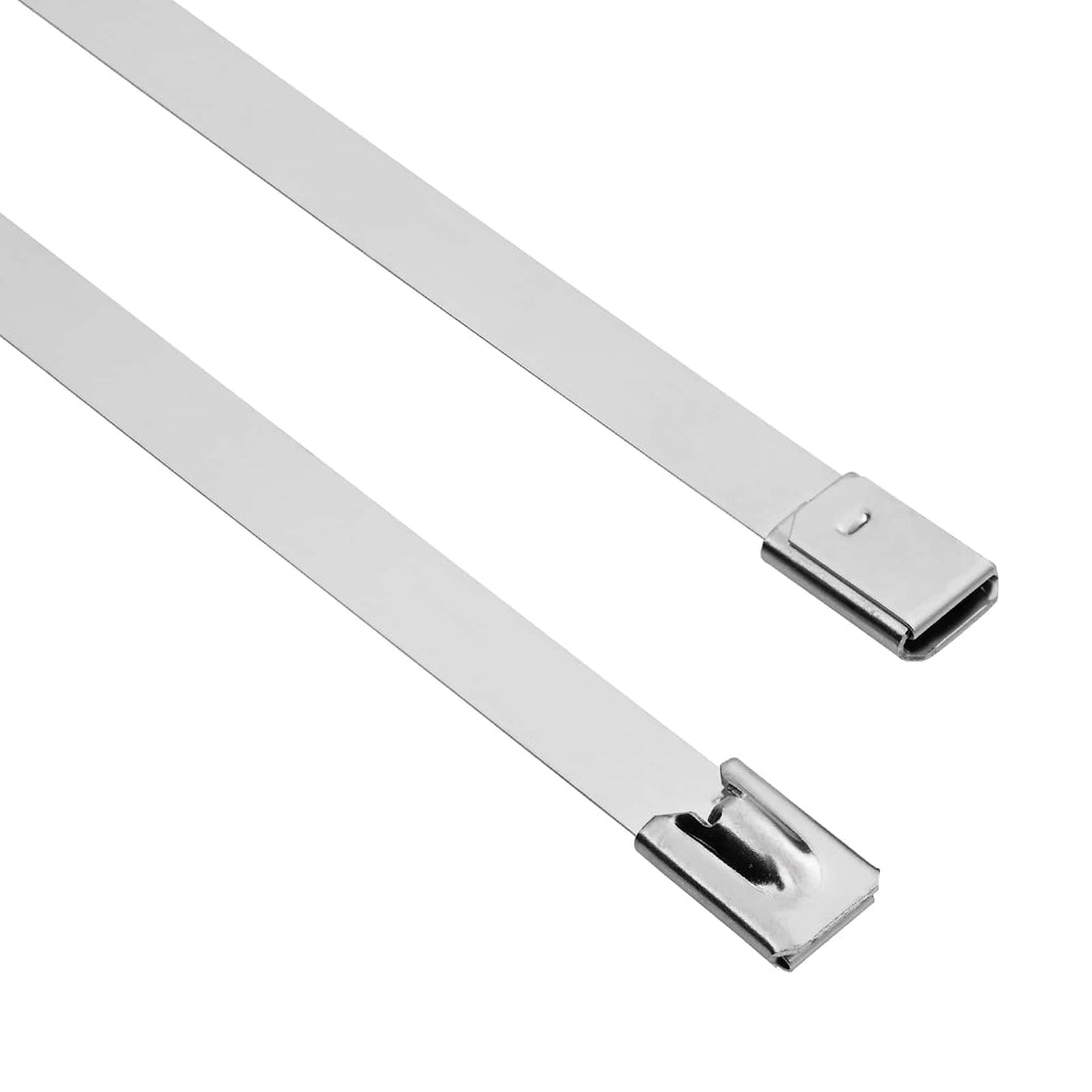 vidaXL Związywacz kablowy 250 szt. 7,9 x 600 mm srebrny