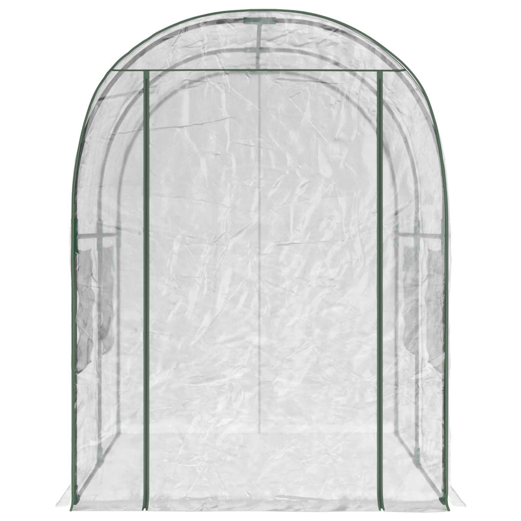 vidaXL Szklarnia z ramą 160 x 200 x 192,5 cm PVC przezroczysty