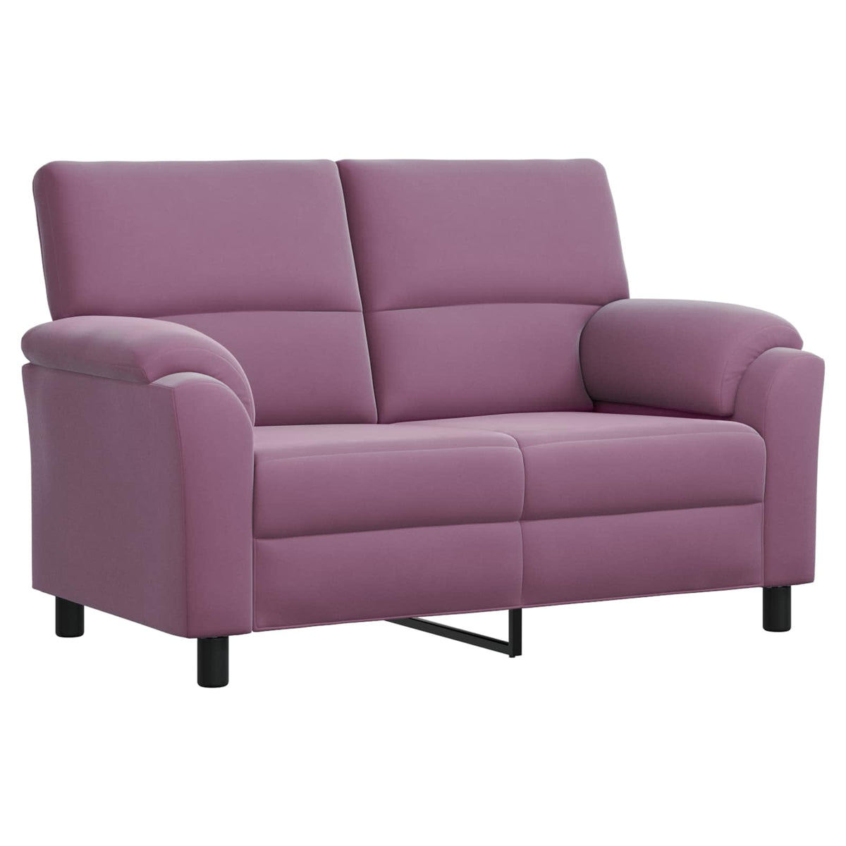 vidaXL Zestaw Sof 2 pcs Fioletowy Welur