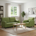 vidaXL Zestaw Sof 2 pcs Jasnozielony Welur