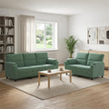 vidaXL Zestaw Sof 2 pcs Zielony morski Welur