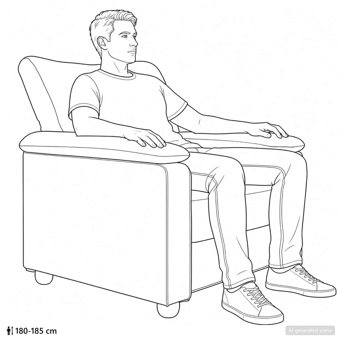 vidaXL Zestaw Sof 3 pcs Cappuccino Ekoskóra