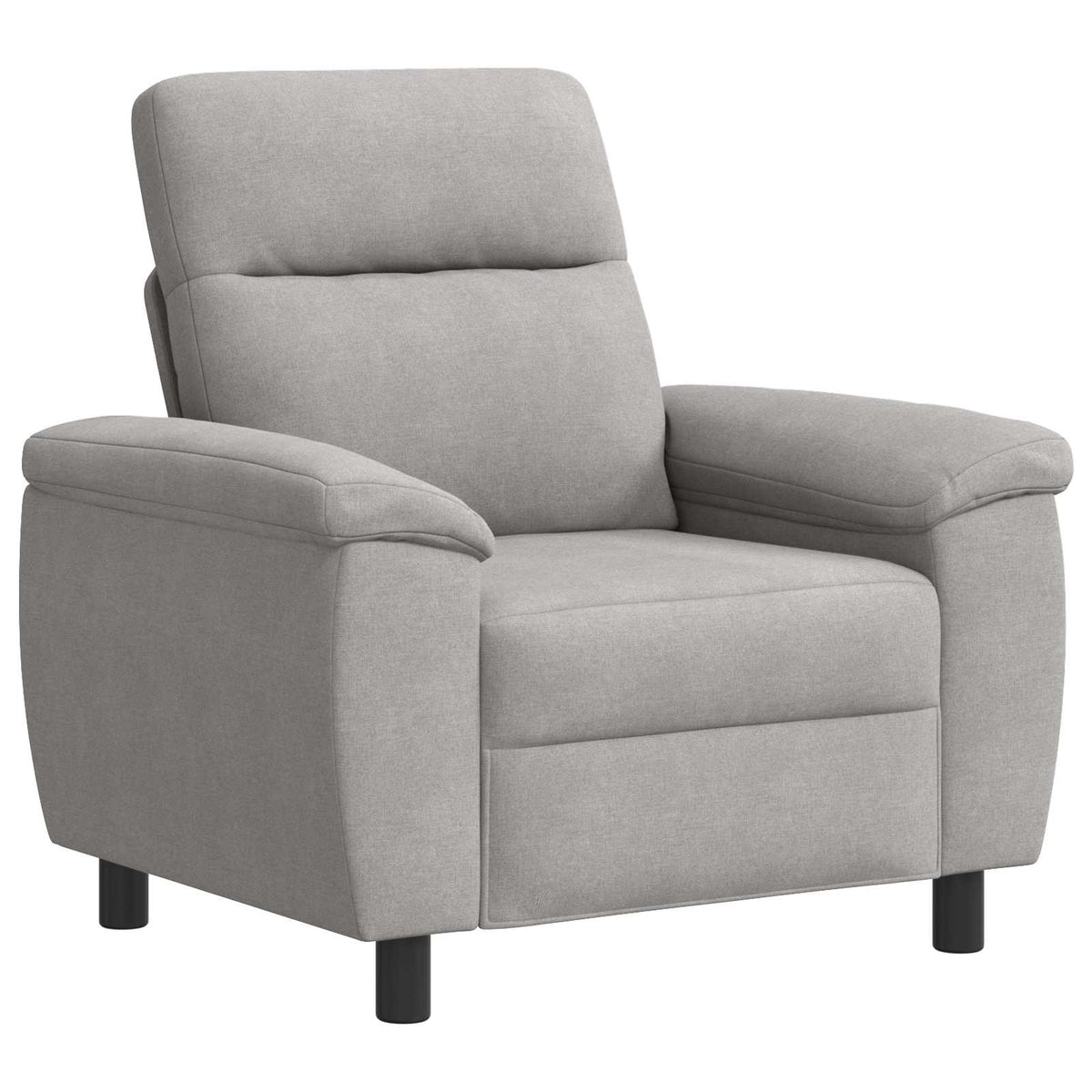 vidaXL Zestaw Sof 2 pcs Szary chmur tkanina