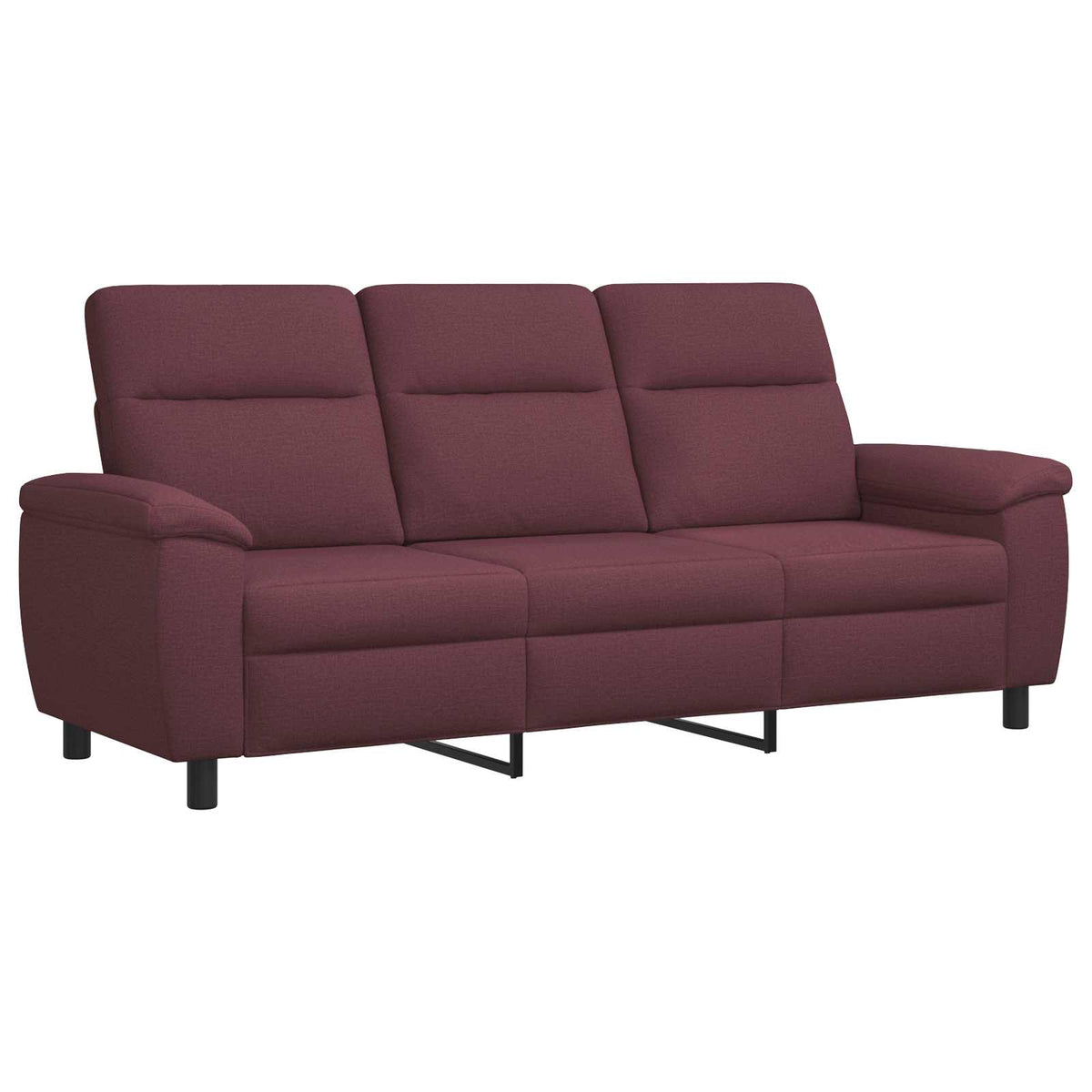 vidaXL Zestaw Sof 2 pcs Fioletowy tkanina