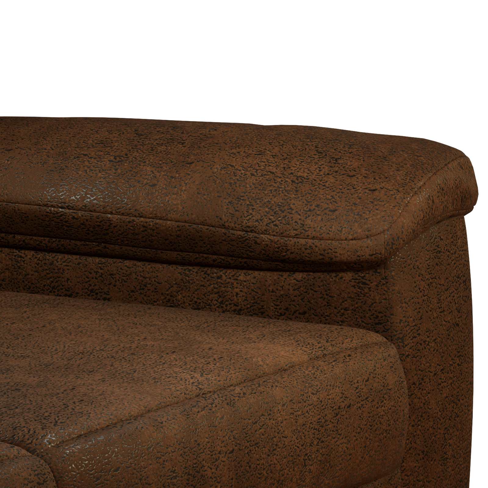 vidaXL Zestaw Sof 2 pcs brązowy Skóra zamszowa