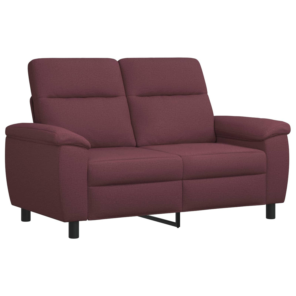 vidaXL Zestaw Sof 2 pcs Fioletowy tkanina
