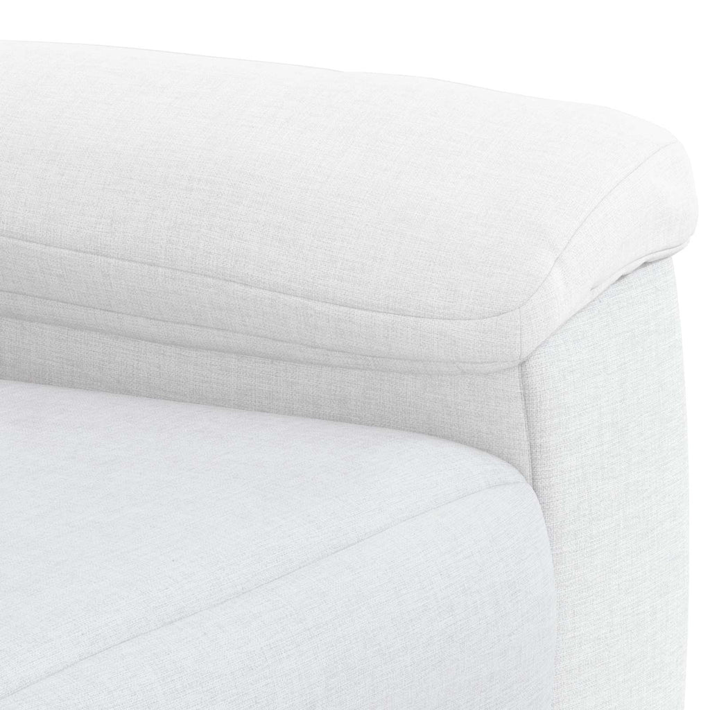 vidaXL Zestaw Sof 2 pcs Biały tkanina