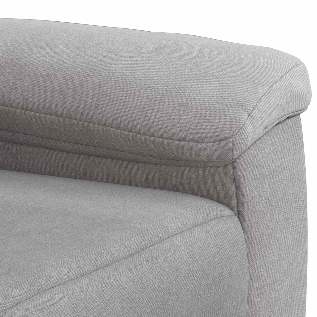 vidaXL Zestaw Sof 2 pcs Szary chmur tkanina