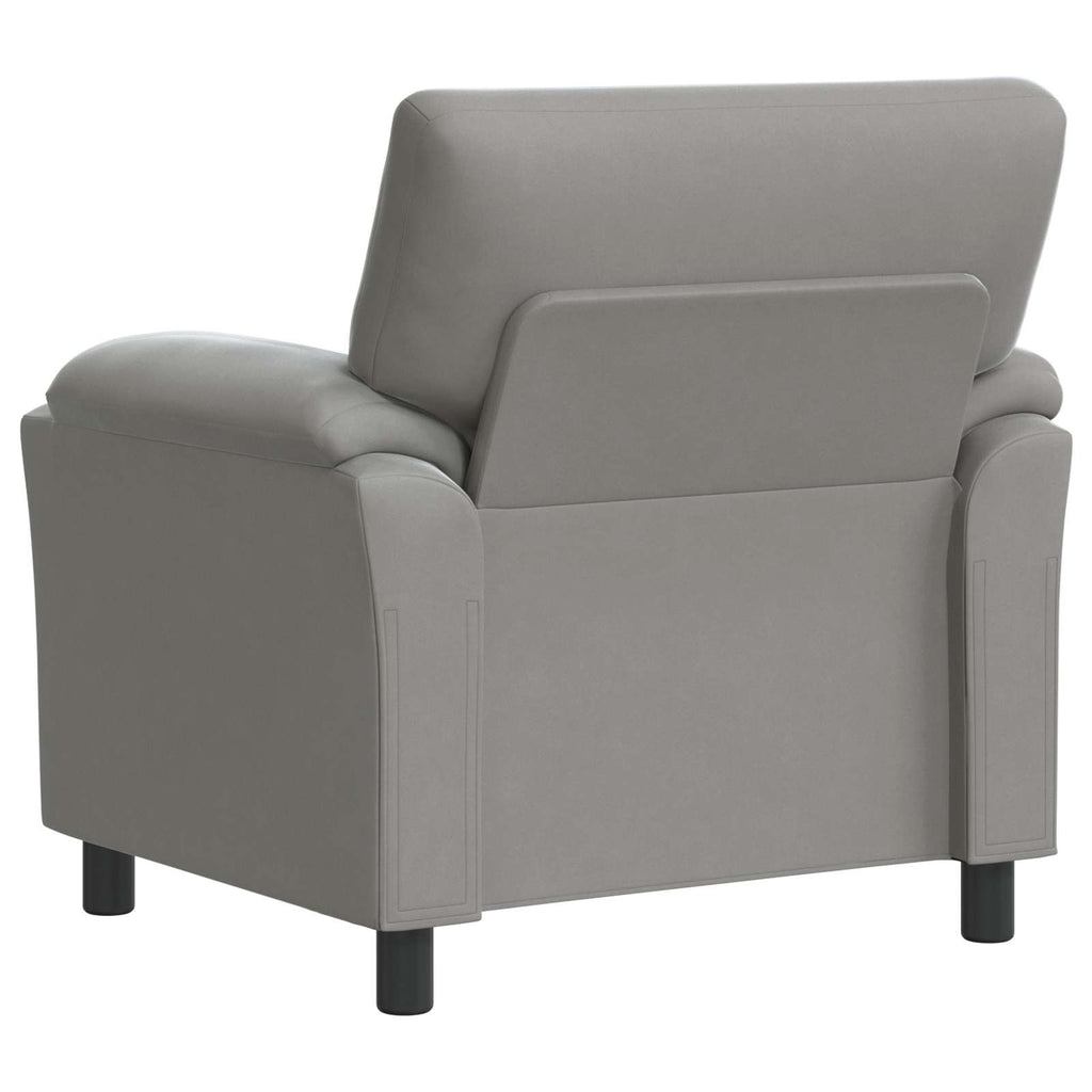 vidaXL Sofa jasnoszary 94 x 85 x 93 cm Welur