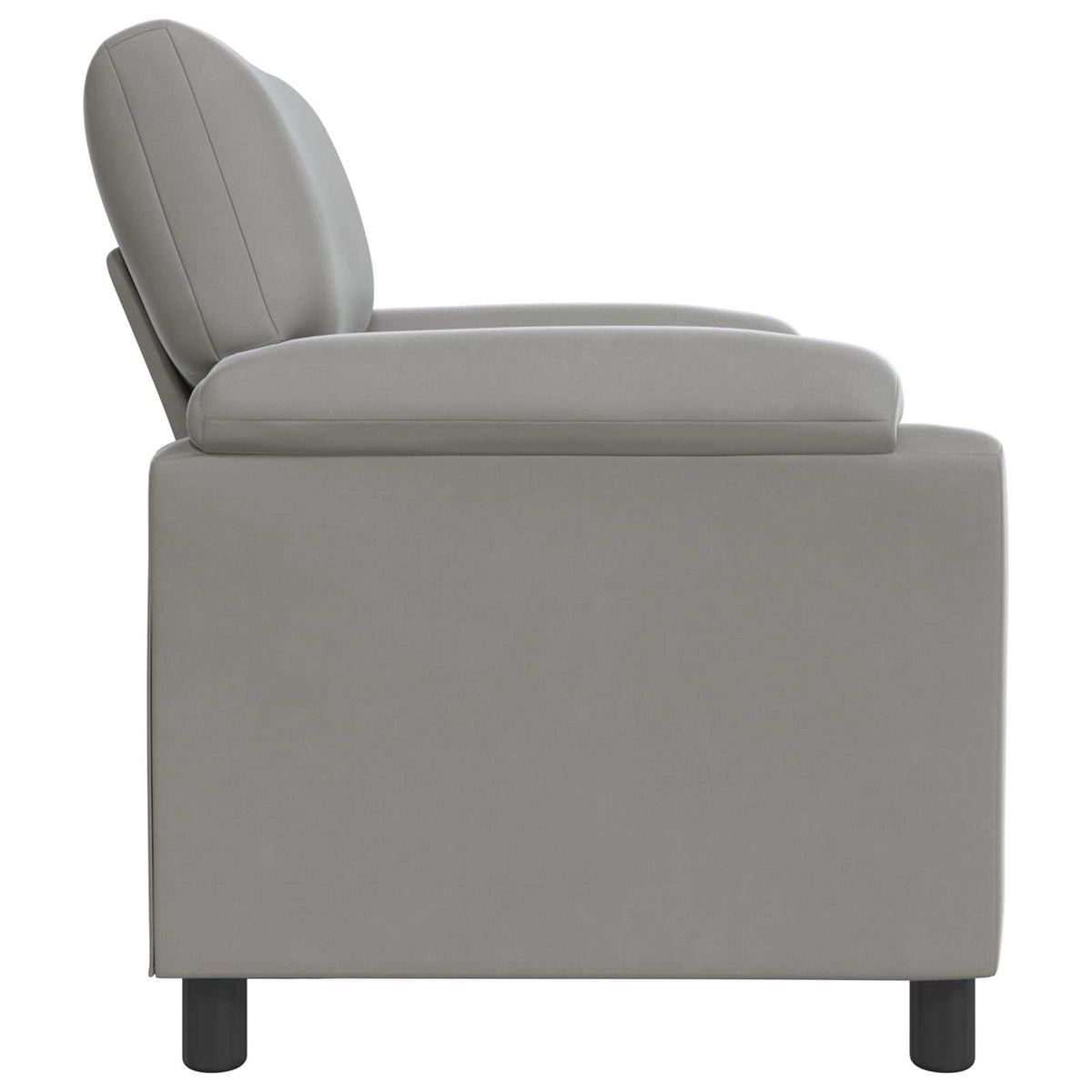 vidaXL Sofa jasnoszary 94 x 85 x 93 cm Welur