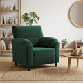 vidaXL Sofa Ciemnozielony 94 x 85 x 93 cm Welur