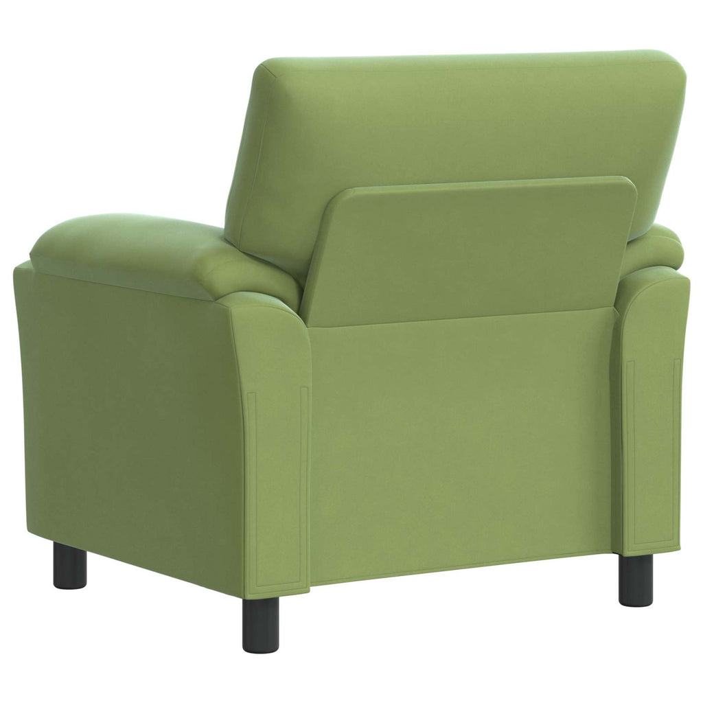 vidaXL Sofa Jasnozielony 94 x 85 x 93 cm Welur