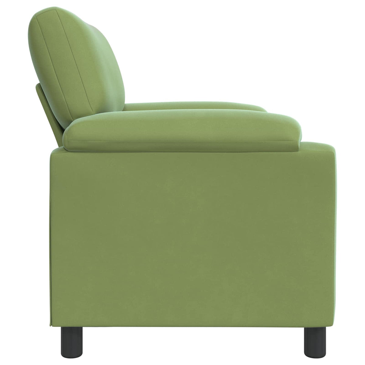 vidaXL Sofa Jasnozielony 94 x 85 x 93 cm Welur