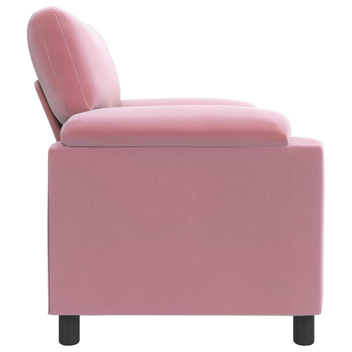 vidaXL Sofa różowy 94 x 85 x 93 cm Welur