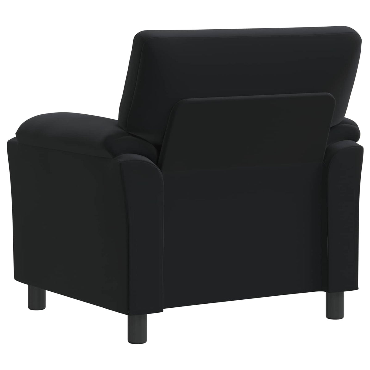 vidaXL Sofa Czarny 94 x 85 x 93 cm Welur
