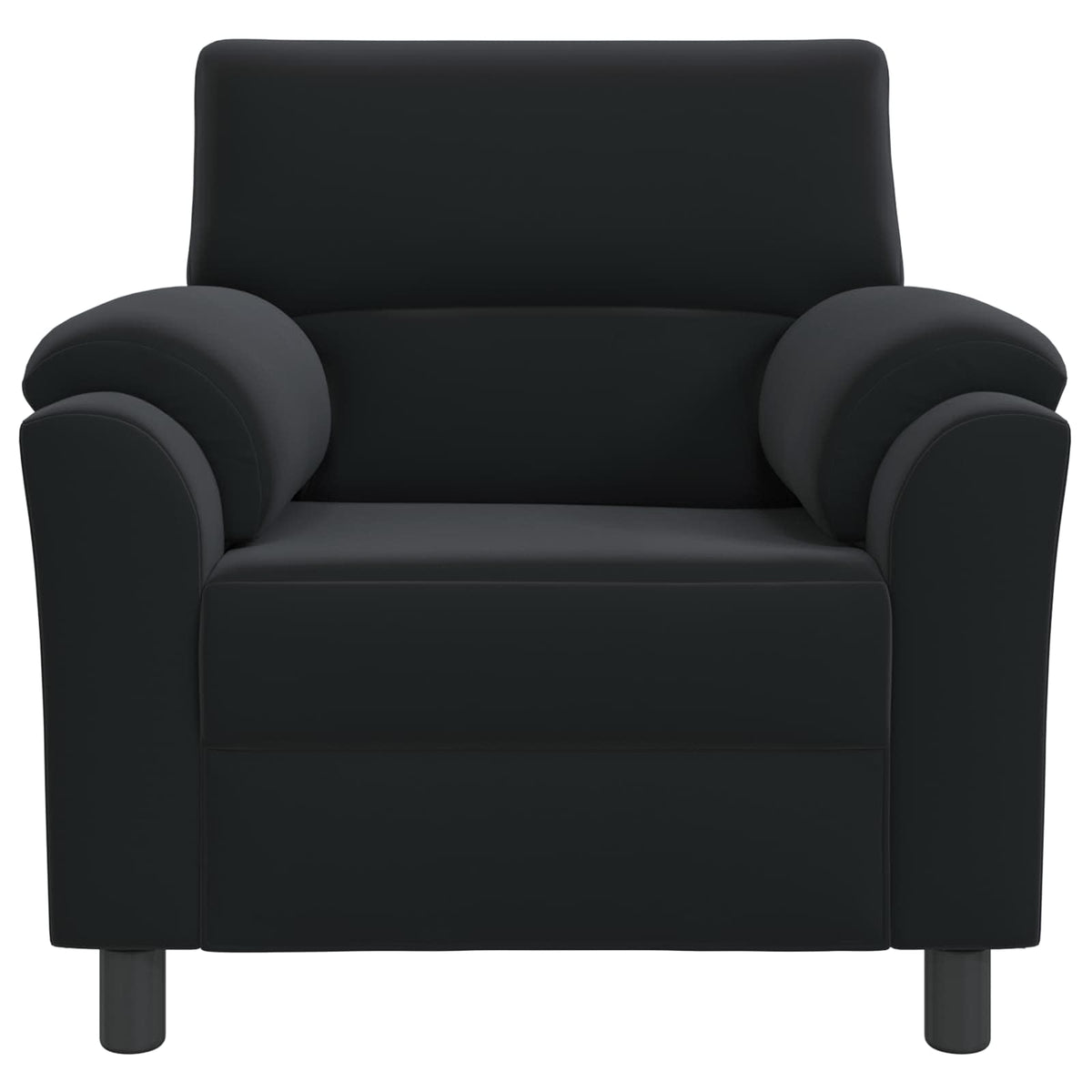 vidaXL Sofa Czarny 94 x 85 x 93 cm Welur