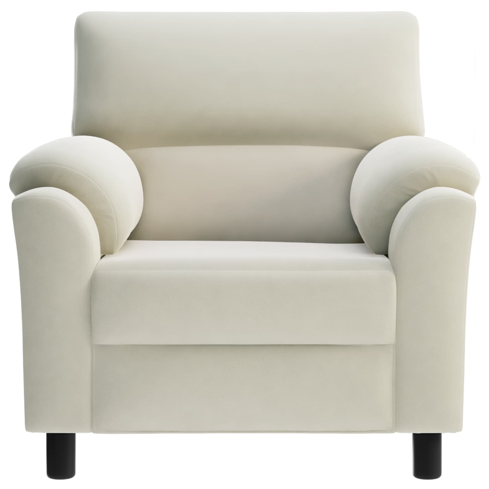 vidaXL Sofa kremowy 94 x 85 x 93 cm Welur