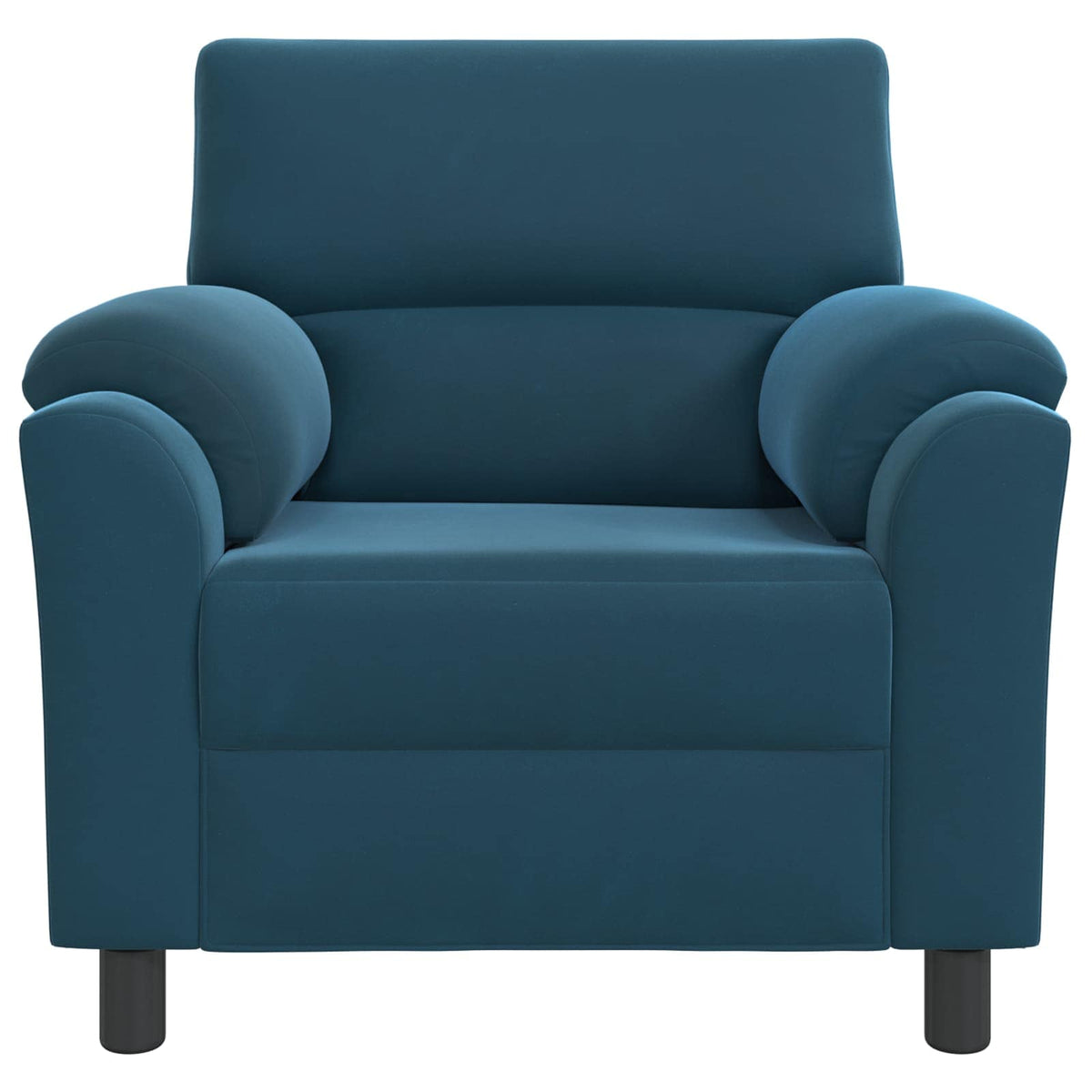 vidaXL Sofa niebieski 94 x 85 x 93 cm Welur