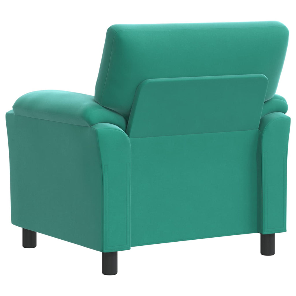 vidaXL Sofa Turkusowy 94 x 85 x 93 cm Welur