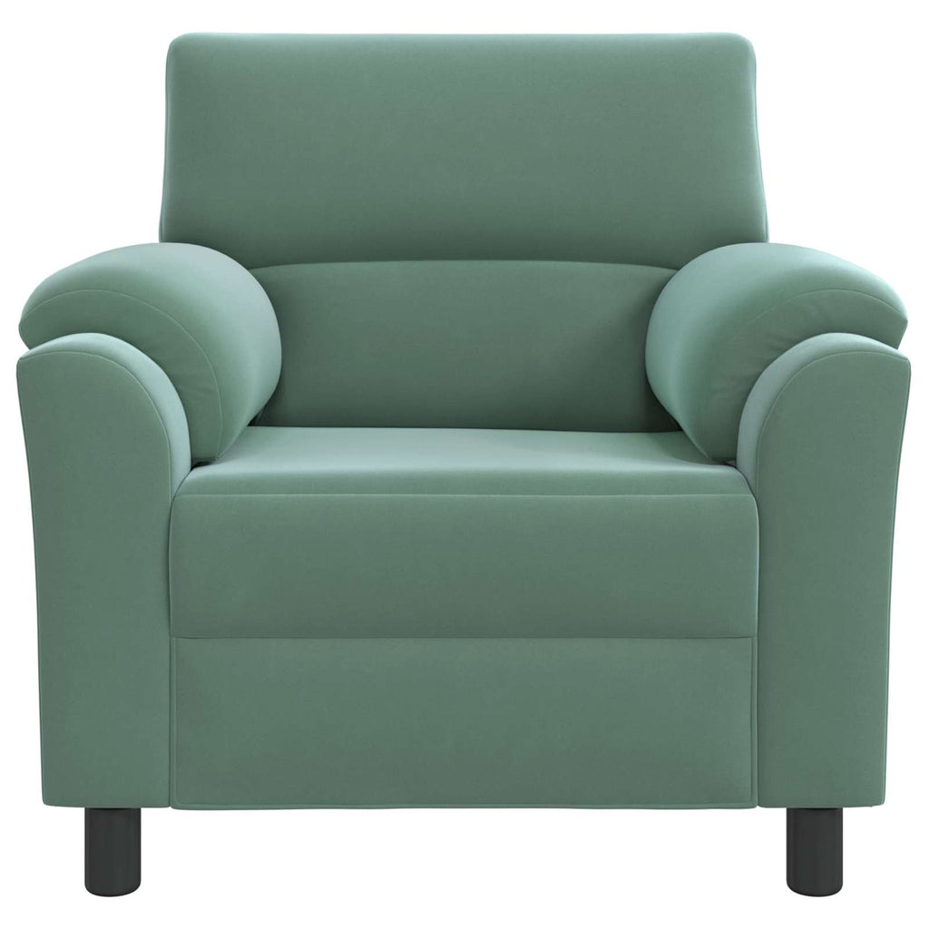 vidaXL Sofa Zielony morski 94 x 85 x 93 cm Welur